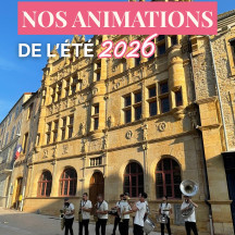 Retrouvez les animations de l’été 2026 organisées par l’Office de tourisme ! ?
Renseignements et inscription : 03 85 81 10 92