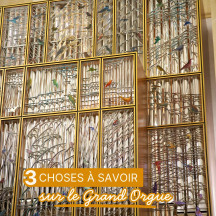 Voici trois choses à savoir sur le Grand Orgue de la Basilique.
Pour l’écouter, vous pouvez assister aux concerts 2026 :
Concert trompette et orgue
Samedi 3 octobre à 20h
Basilique
Tarifs : adulte 22, -18 ans 12
Concert de Noël Orgue et chorale CHUchotis
Dimanche 6 décembre à 17h
Basilique
Tarifs : adulte 25, -18 ans 15
Renseignements au 03 85 81 10 92
Réservations sur le site internet de l’office de tourisme